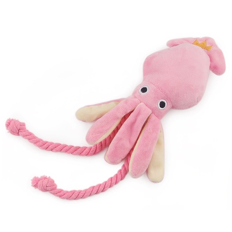 happy squid plush