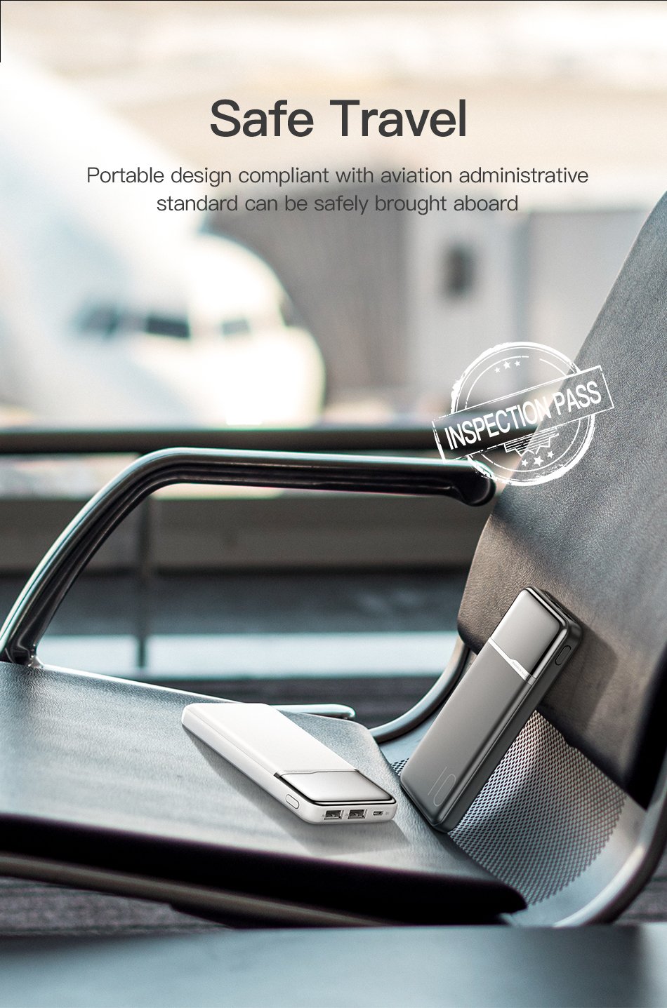 Portable Power Bank with Digital Display